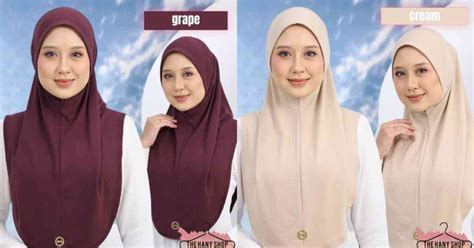 Jenis Kain Tudung Popular Di Malaysia