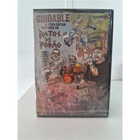 DVD Guidable A Verdadeira História do Ratos De Porão Direção Fernando