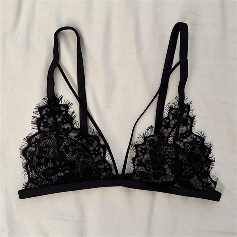 Lingerie Triangle Bra Bralette Not Worn Depop