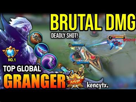 Granger Best Build Top Global Granger Gameplay Mobile Legends