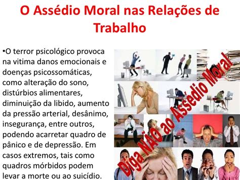 O Assédio Moral Nas Relações De Trabalho