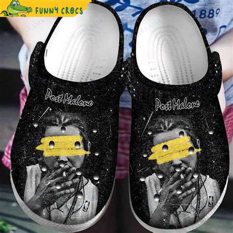 Personalized Post Malone Black Crocs - Discover Comfort And Style Clog ...