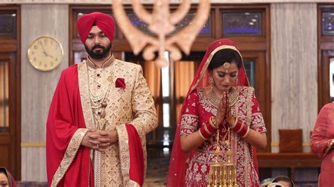 Simranjeet Singh Weds Jaspreet Kaur Wedding Ceremony Highlights Youtube