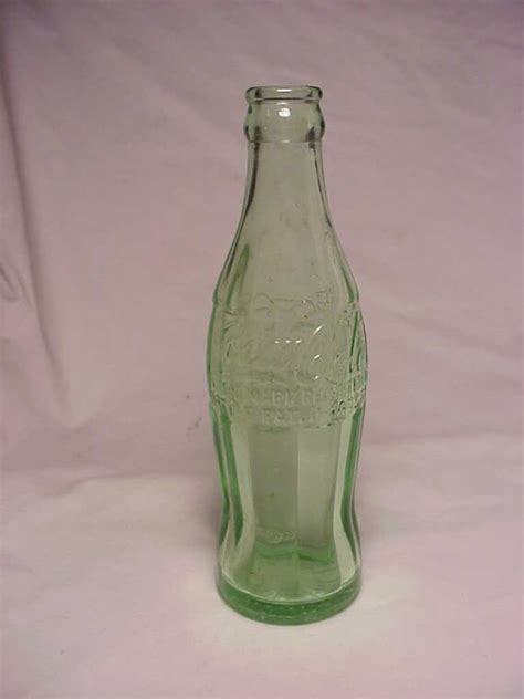 1938 Coca Cola Hobble Skirt Bottle Montpelier Vt Embossed