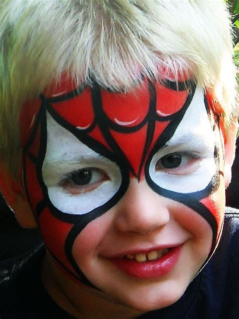 Spiderman Easy Face Paint Ideas Paintswd