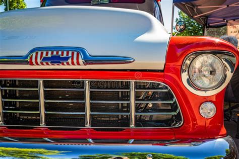 1956 Chevrolet Task Force 3600 Pickup Truck Editorial Photo Image Of