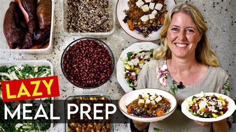 Lazy Plant Based Meal Prep Hacks For A Week What I Eat In A Day