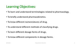 Basic Principles Of Pharmacology PPT