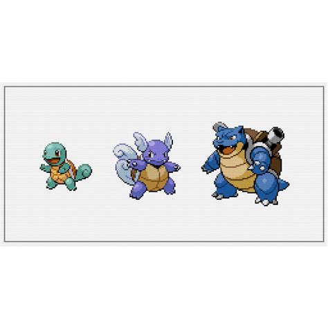 squirtle evolution etsy