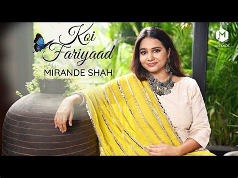 KOI FARIYAAD | JAGJIT SINGH | REPRISE | MIRANDE SHAH - YouTube