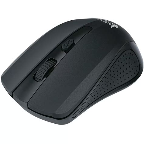 Mouse Sem Fio Preto 1600dpi MW200 App Tech Pilha Alcalina Palito AAA