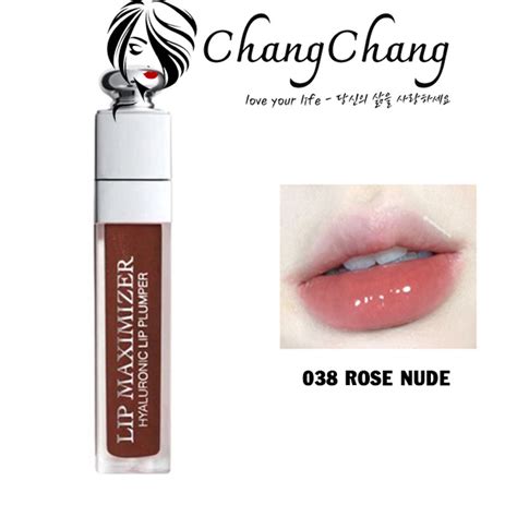 Son Dưỡng Dior Addict Lip Maximizer 038 Rose Nude Màu Hồng Nude Nobox