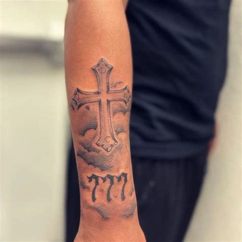 24 Angel Number 777 Tattoos To Bring You Good Luck