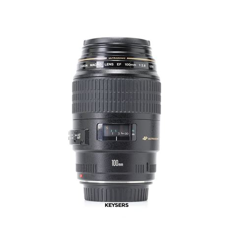 USED Canon EF 100mm F2 8 USM Macro Lens Keysers