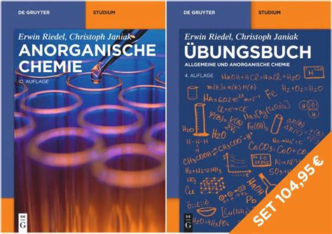 Set Anorganische Chemie A Und Bungsbuch Allgemeine Und