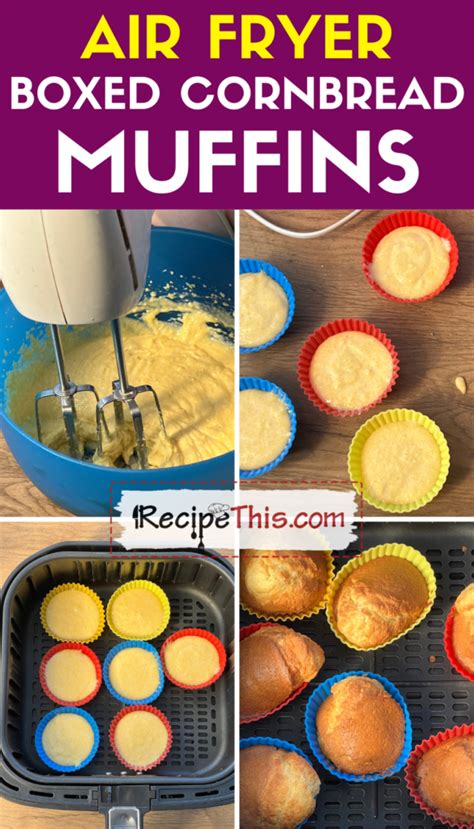 Air Fryer Jiffy Cornbread Muffins Recipe This