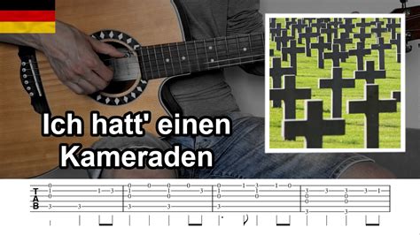 Ich Hatt Einen Kameraden German Anti War Song Fingerstyle Guitar