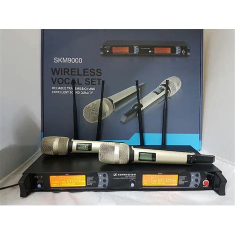 Jual Mic Wireless Sennheiser SKM 9000 MultiChannel 4 Antena Shopee