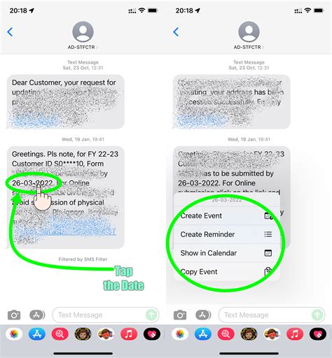 How to add reminder for a SMS received - Apple Community