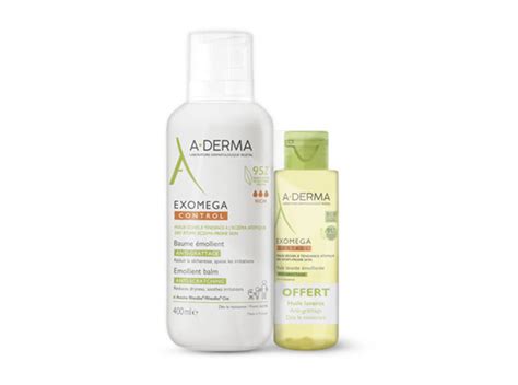 A Derma Exomega Control Baume Emollient Anti Démangeaisons 400ml