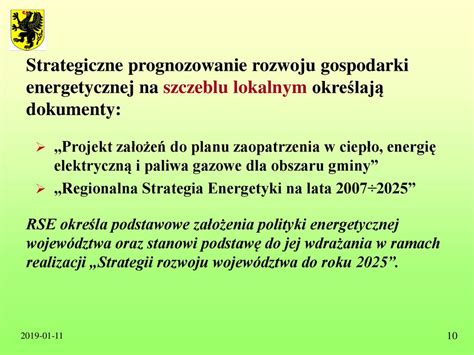 Planowanie Energetyczne W Gminach Na Przyk Adzie Wojew Dztwa