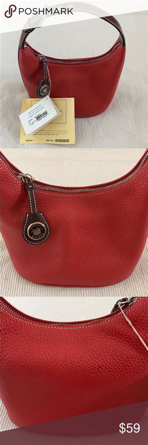 Red Dooney Bourke Awl Mini Bucket Bag Mini Bucket Bags Dooney