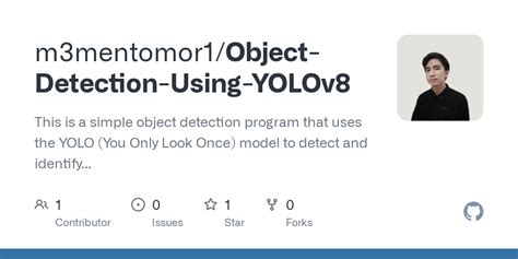 Github M Mentomor Object Detection Using Yolov This Is A Simple