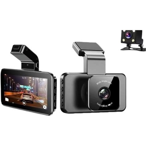 Dashcam Cam Ra Tableau Bord Avec Moniteur Stationnement H