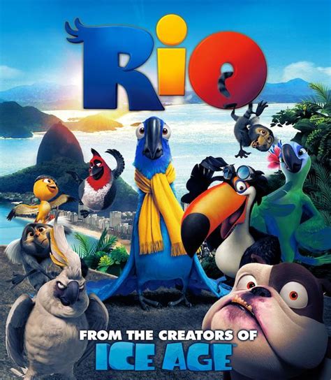 Rio (2011) - Poster US - 1534*1761px