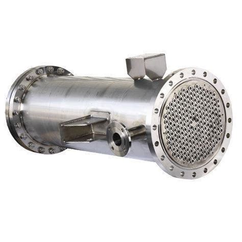 60 Bar Volts 50 Hz Stainless Steel Industrial Heat Exchanger At 100000