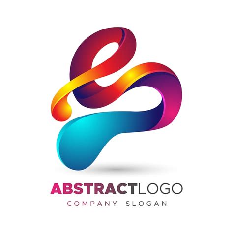 Premium Vector Gradient Logo Template With Abstract Shape