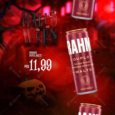 Social Media Distribuidora De Bebidas Ofertas De Halloween Cerveja