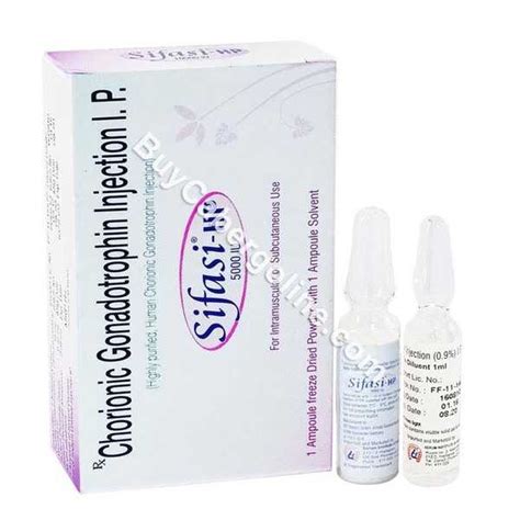 Sifasi Hp Iu Hcg Injection Human Chorionic Gonadotropin Buy