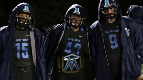 2019 Downers Grove South Mustangs Varsity Football Youtube