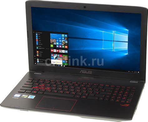 Ноутбук ASUS ROG GL552VW-CN479T, 15.6", IPS, Intel Core i7 6700HQ, 2ТБ ...