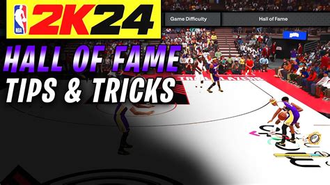 Nba K Step By Step Tutorial How To Beat Hall Of Fame Difficulty