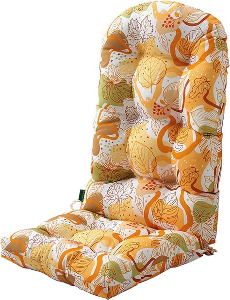 Filuxe Adirondack And Rocking Chair Cushion High Back Patio Cushions Waterproof Solid