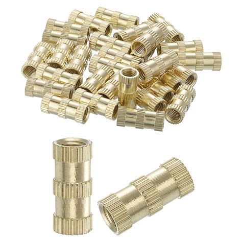 Knurled Insert Nuts Pack M X Mm L X Mm Od Thread Printing