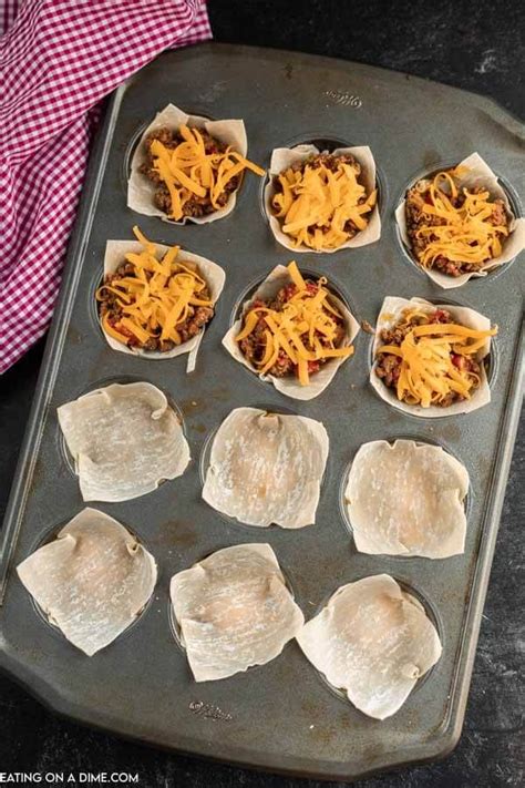 Easy Wonton Taco Cups Recipe Artofit