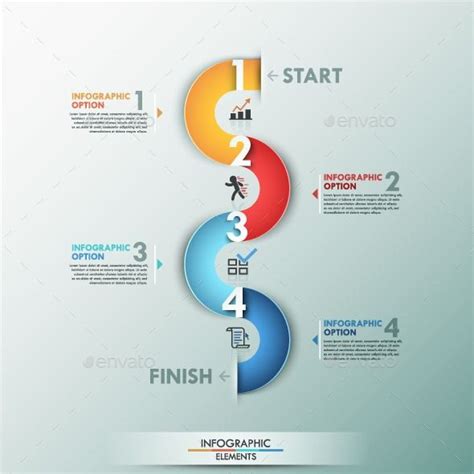 Modern Infographic Process Template | Infographic, Infographic templates, Infographic design ...