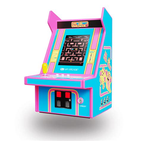 Mini Borne D Arcade Miss Pac Man My Arcade Plongez Dans La Nostalgie