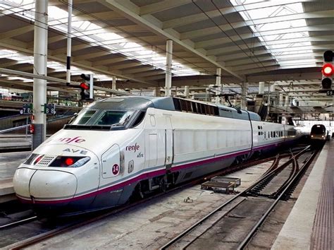 Alstom Tgv A Emu At Madrid Atocha Railway Station