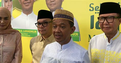pesan bahlil lahadalia  momen idulfitri  semoga kita saling