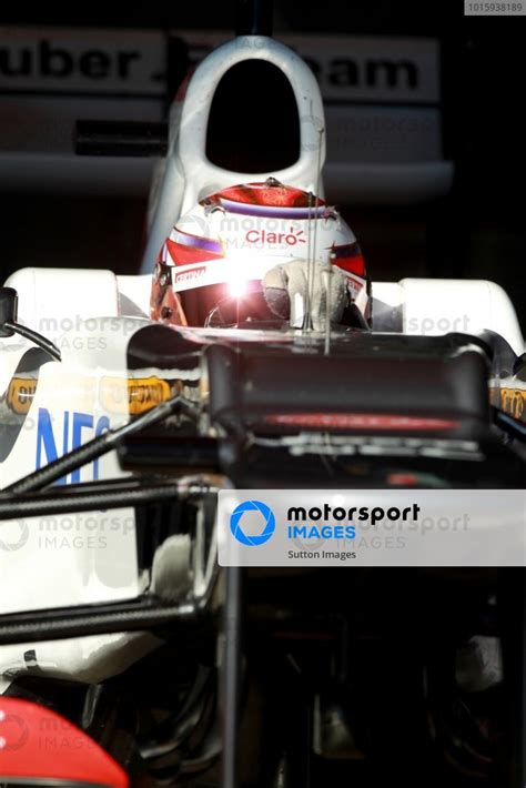 Kamui Kobayashi Jpn Sauber C Formula One Testing Day Barcelona