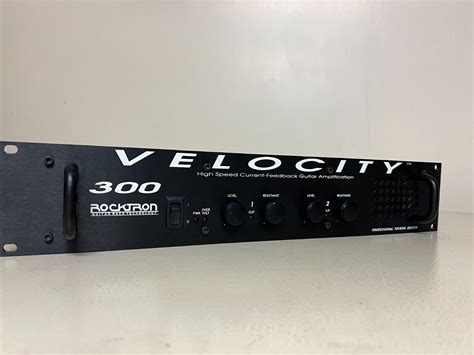 Rocktron Velocity 300 High Speed Current Feedback Guitar Amp Amplifier Ebay