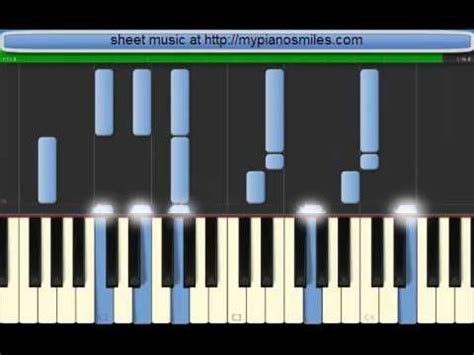 Lean on Me - Easy Piano - with falling notes | Easy piano, Easy sheet music, Piano