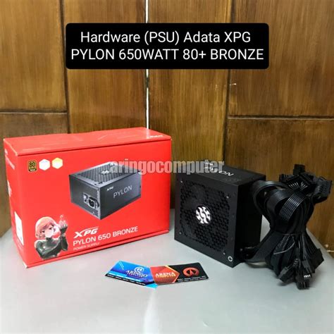 Jual Hardware PSU Adata XPG PYLON 650WATT 80 BRONZE Shopee Indonesia