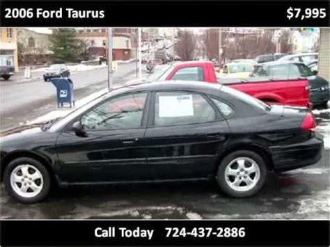 Ford Taurus Used Cars Uniontown Pa Youtube