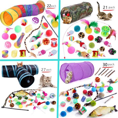 Value Cat Toy Set Pe As Pet Brinquedos Do Gato Brinquedo Canal