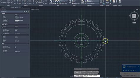 How To Draw Sprocket In Auto Cad Of Youtube